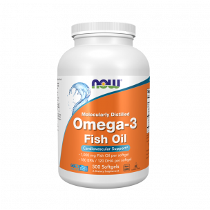 NOW Omega-3 1000 mg, 500 капсул