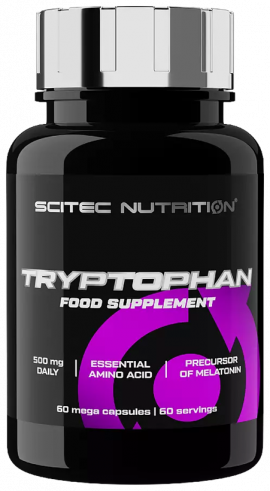 Scitec Nutrition Tryptophan, Триптофан, 60 капсул