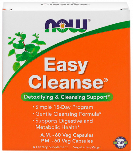 NOW Easy Cleanse Kit, 120 капсул