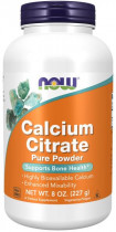 NOW Calcium Citrate, Кальций Цитрат, 227 гр