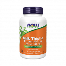 NOW Milk Thistle Extract 150 mg Silymarin (120 mg), 120 капсул
